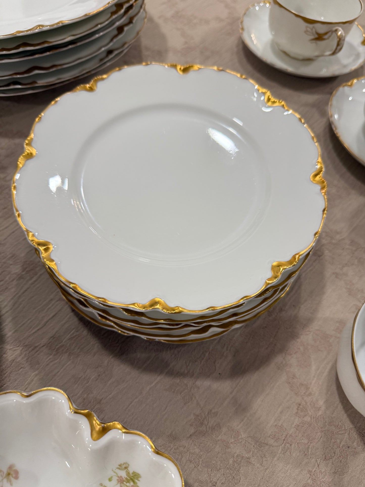 Curated European Porcelain Dinnerware Collection

Haviland Limoges · Rex Bavaria · Royal Albert Bone China