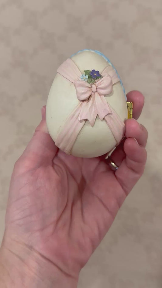 Vintage Lillian Vernon “Peter Rabbit” Hinged Easter Egg Diorama (1990s)